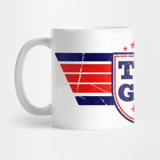 top gun retro white Mug